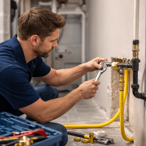 Gas Line Repair
