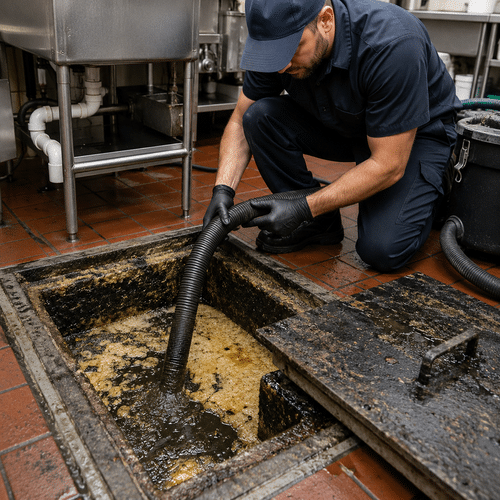 grease trap cleaning